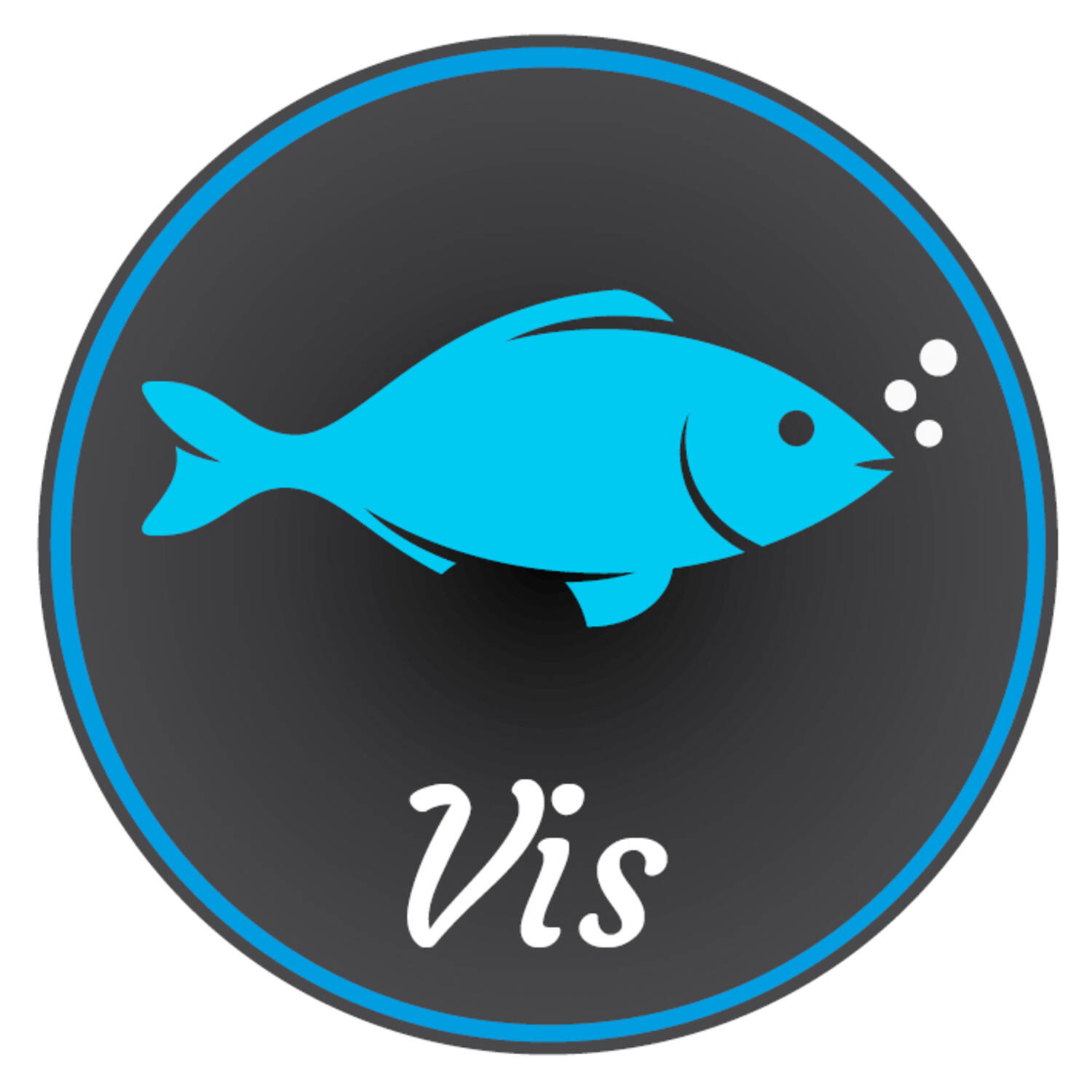 STICKERS 'VIS' 28mm 500st/rol